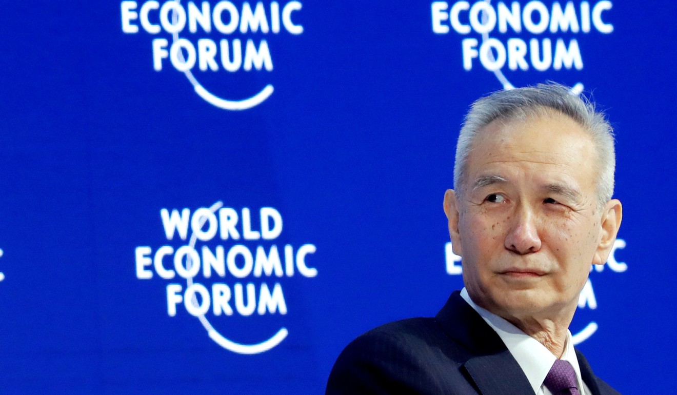 Liu He is expected to become vice-premier, in charge of economic and financial affairs after the National People’s Congress. Photo: Reuters