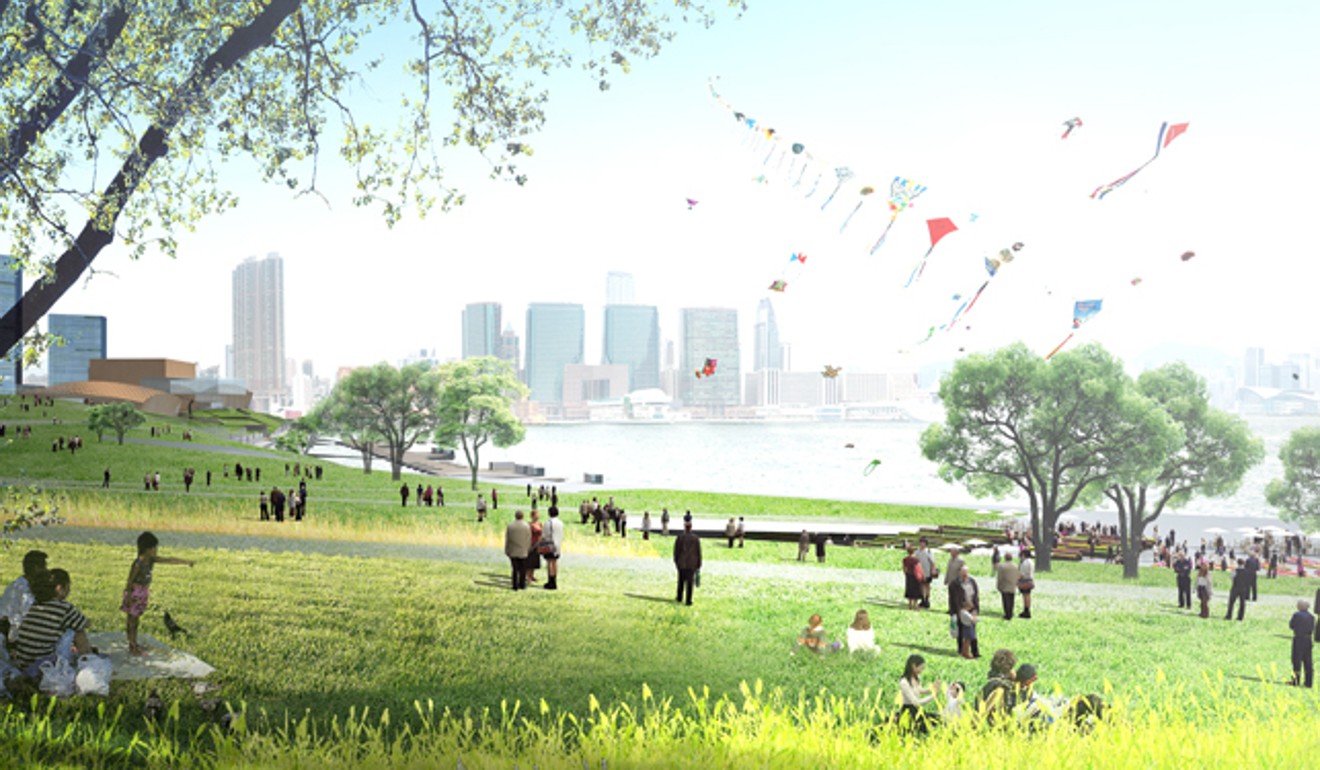 Concept art for the West Kowloon Cultural District by Rocco Design. Source: Handout
