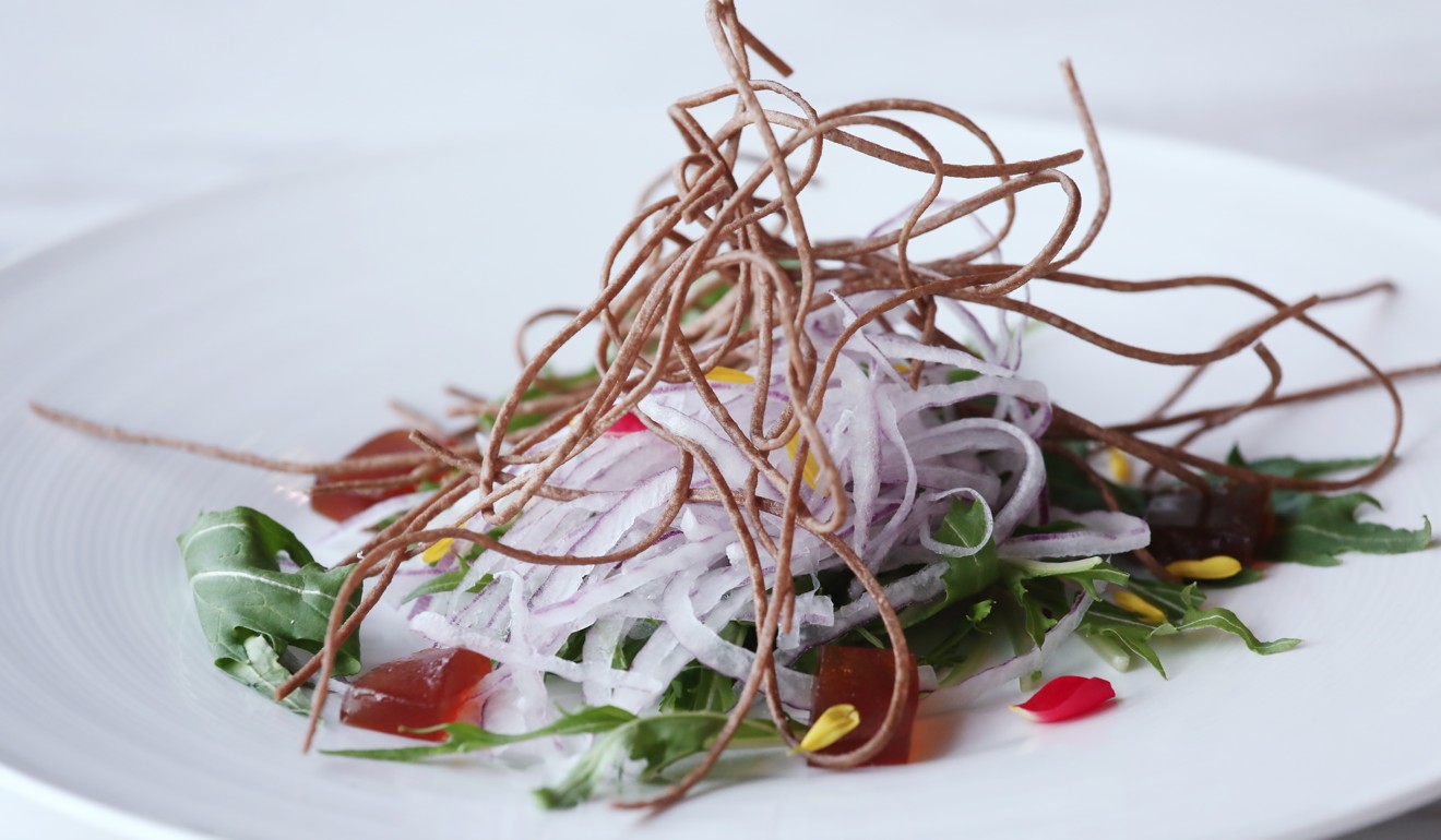 Japanese soba salad. Photo: Jonathan Wong