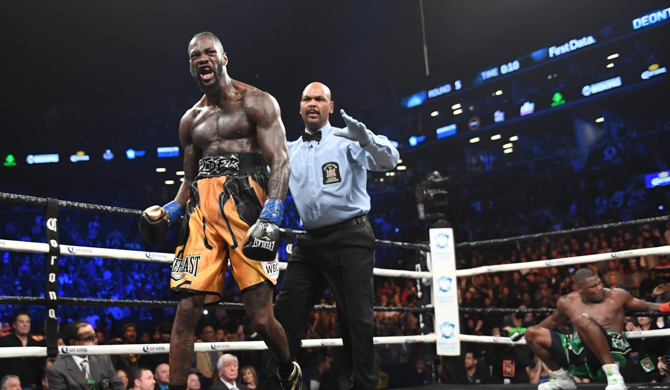 WBC heavyweight champion Deontay Wilder wants to face Anthony Joshua in a unification bout. Photo: AFP