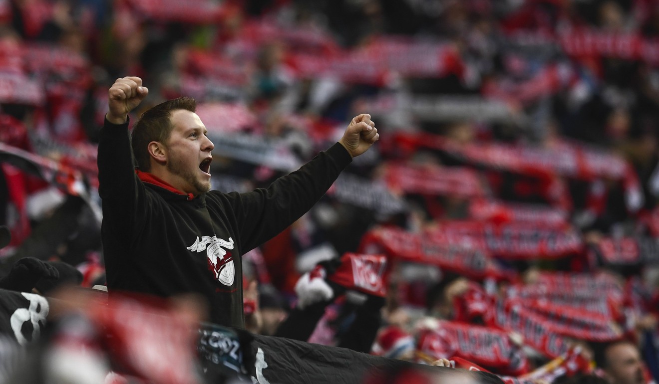 Red Bull taking over a tiny eastern German club, Leipzig, and built it into a new force in the Bundesliga. Photo: EPA