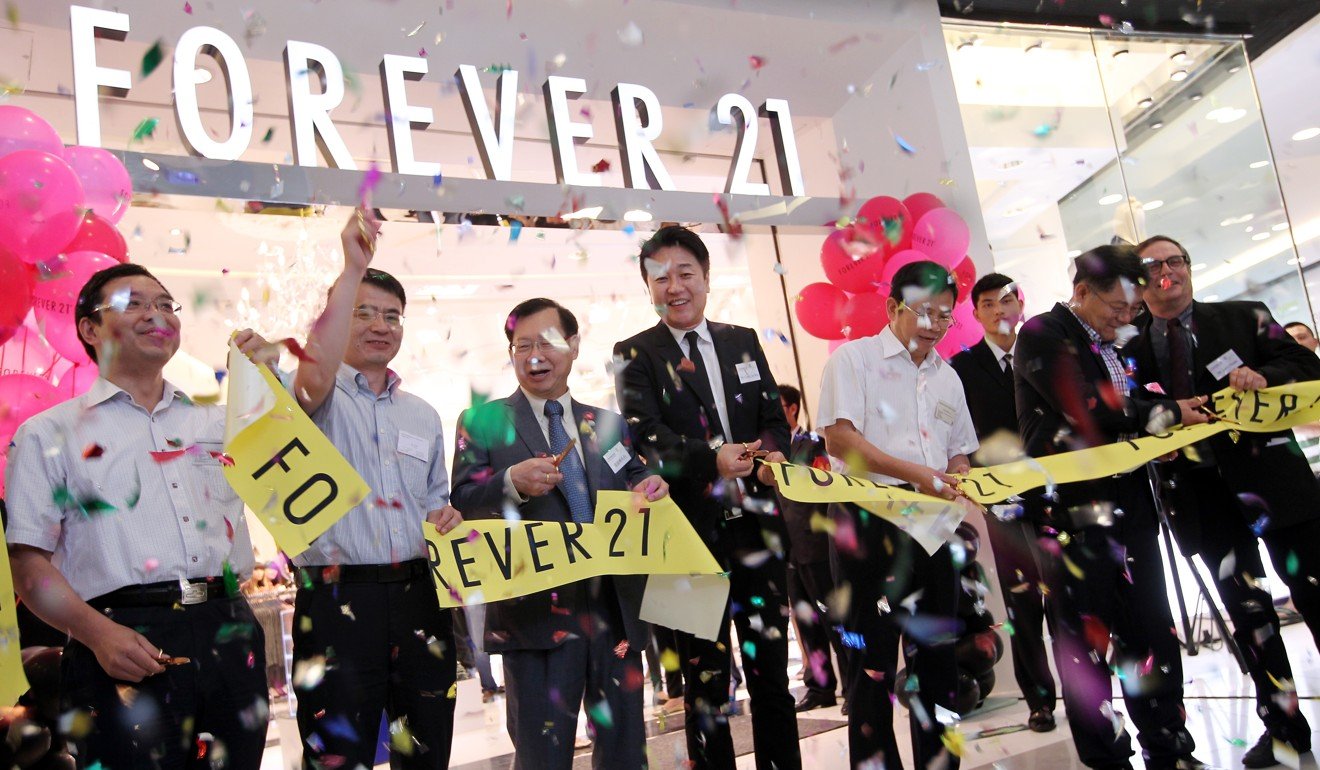 US fashion brand Forever 21 left China after an unsuccessful start, but returned to open stores in Beijing and Shanghai. Photo: Simon Song