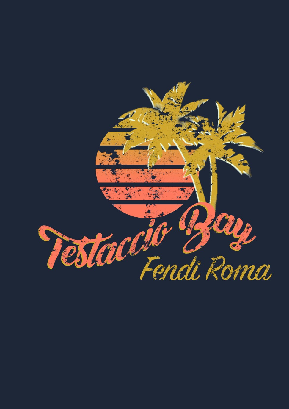 Fendi’s Pop Tour ‘Testaccio Bay’ print