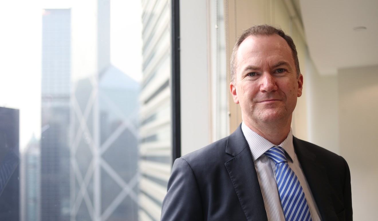 Chris Durack, chairman of the pensions subcommittee at the Hong Kong Investment Funds Association. Photo: Winson Wong