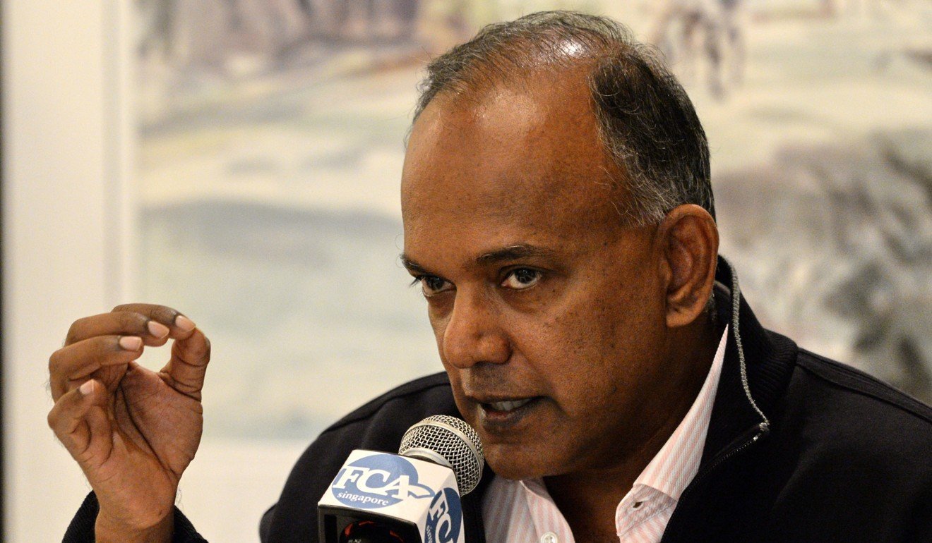 K. Shanmugam has led the charge against critics of the PAP. Photo: AFP