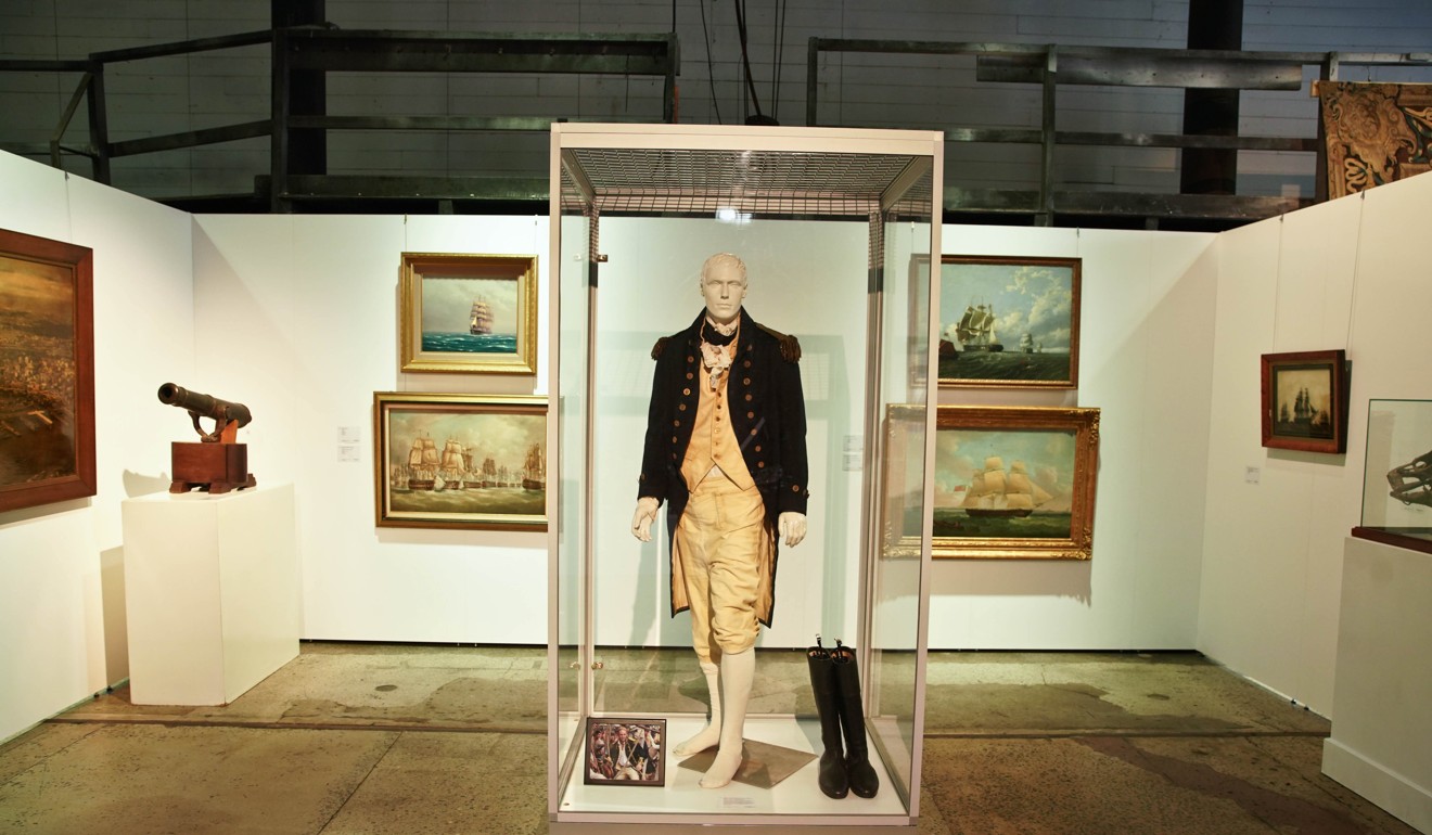Costume worn New Zealand actor Russell Crowe in the film Master and Commander. Photo: EPA