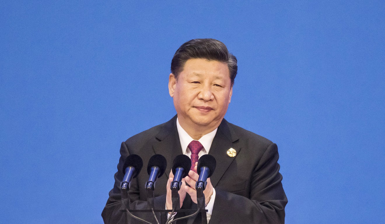 Xi Jinping’s speech echoed his defence of globalisation at Davos last year. Photo: Bloomberg