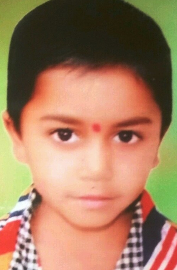 Krishna Ingole, 6, was killed in an act of human sacrifice. Photo: Handout