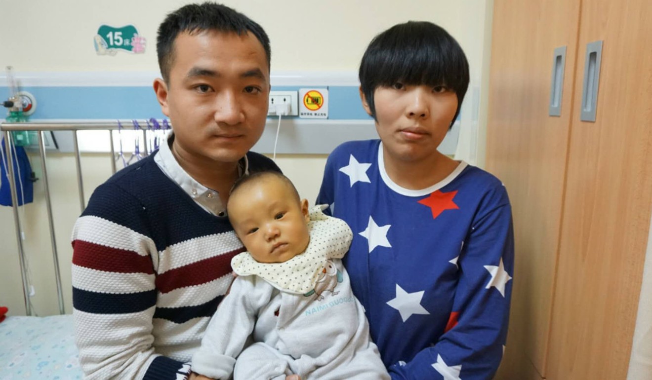 Du Xingzhou and his wife Cheng Xuemei moved to Shanghai for a liver transplant for their son. Photo: Handout
