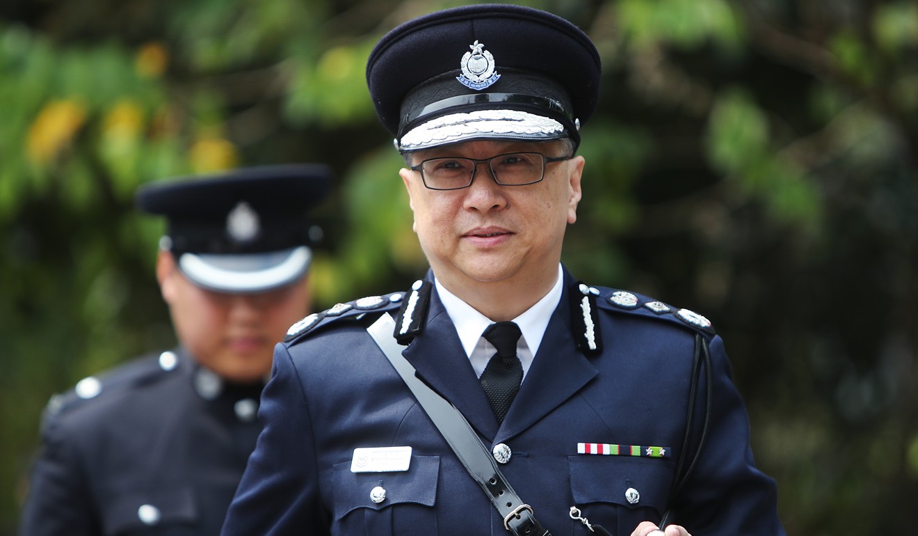Police chief Stephen Lo Wai-chung on Saturday said officers had followed due procedure in issuing the notices. Photo: Winson Wong