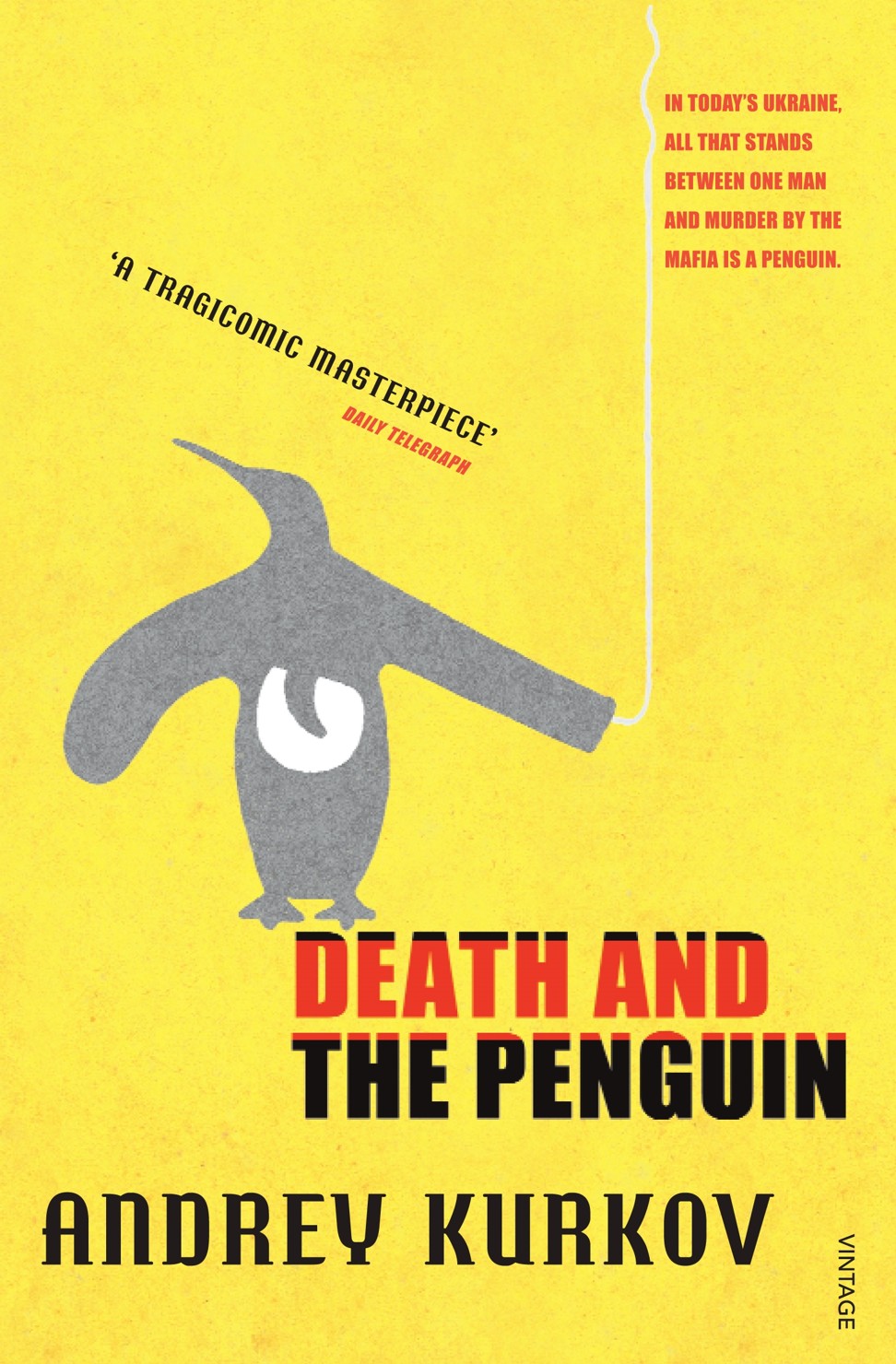 The cover of Death and the Penguin.
