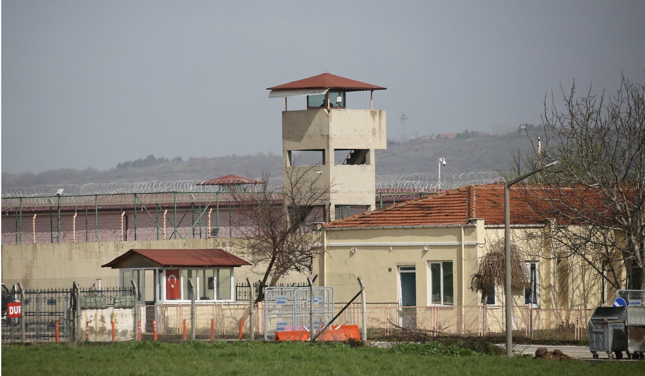 The Edirne high-security prison, where two Greek soldiers who were detained, after crossing the border into Turkey are being held. Photo: Reuters