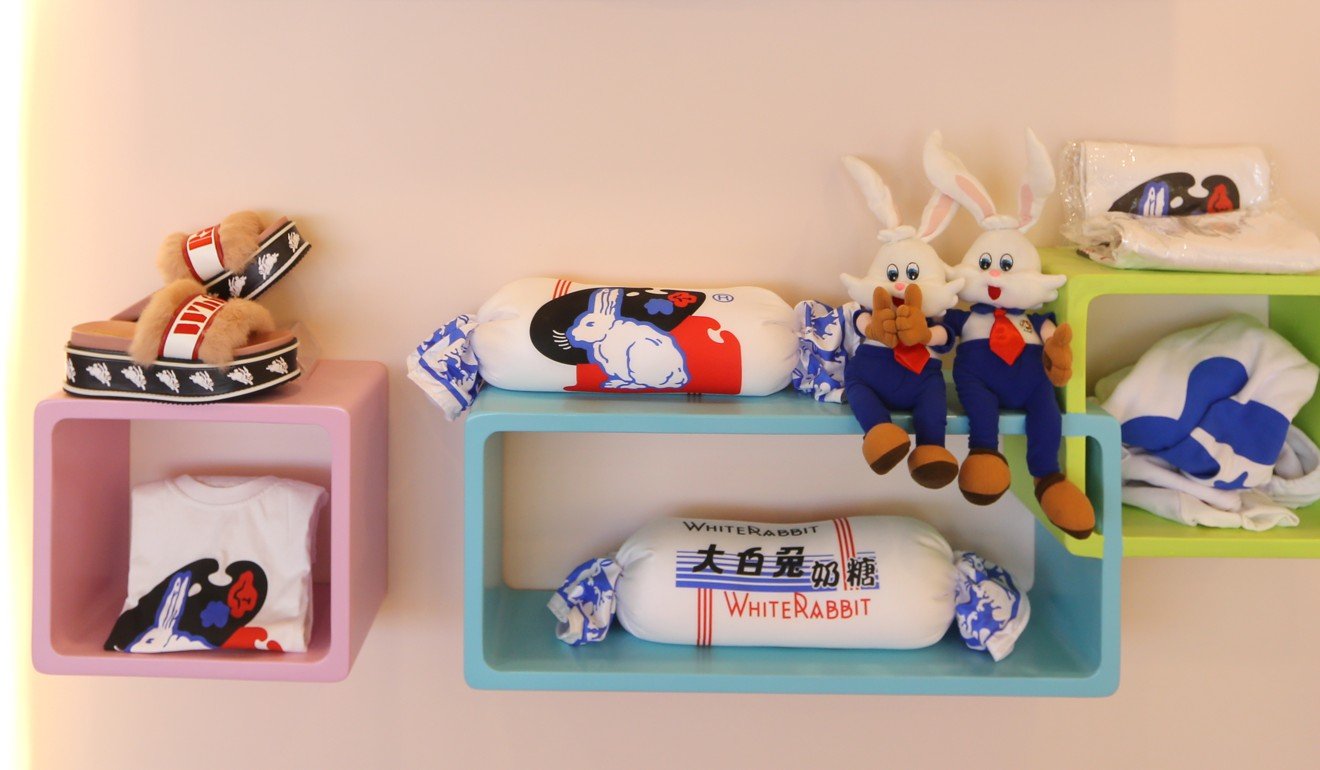 What was the original name of China's classic White Rabbit candy?