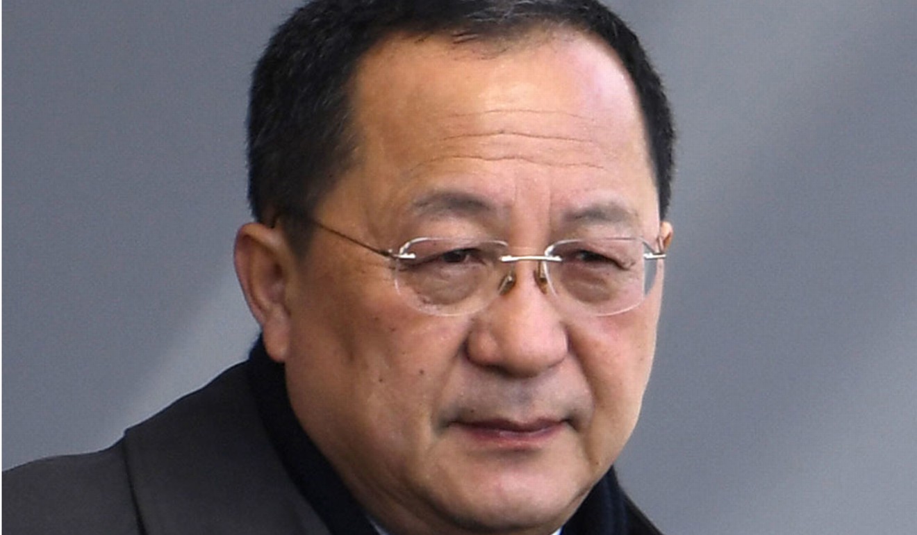 North Korean Foreign Minister Ri Yong Ho was a central negotiator in six-nation talks on Pyongyang’s nuclear programme. Photo: AP