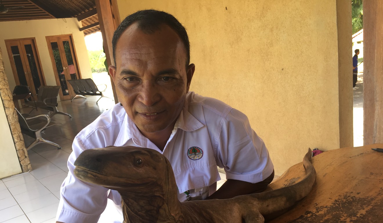 Abdul Rahman, an official at Komodo National Park. Photo: Ernest Kao