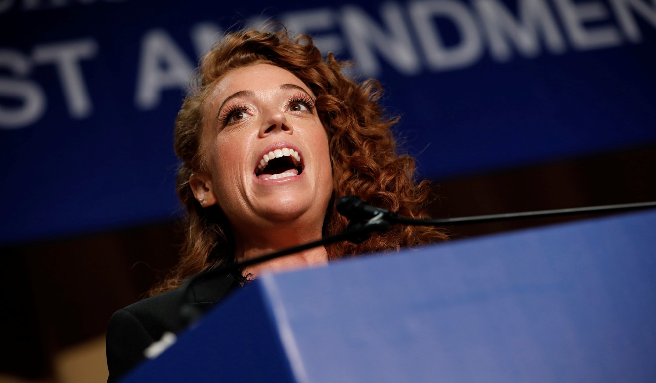 Comedian Michelle Wolf performs at the White House Correspondents’ Association dinner in Washington, on April 28, 2018. Photo: Reuters