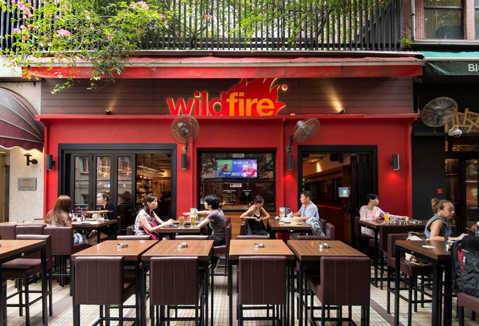 Wildfire in Tsim Sha Tsui. Photo: Wildfire