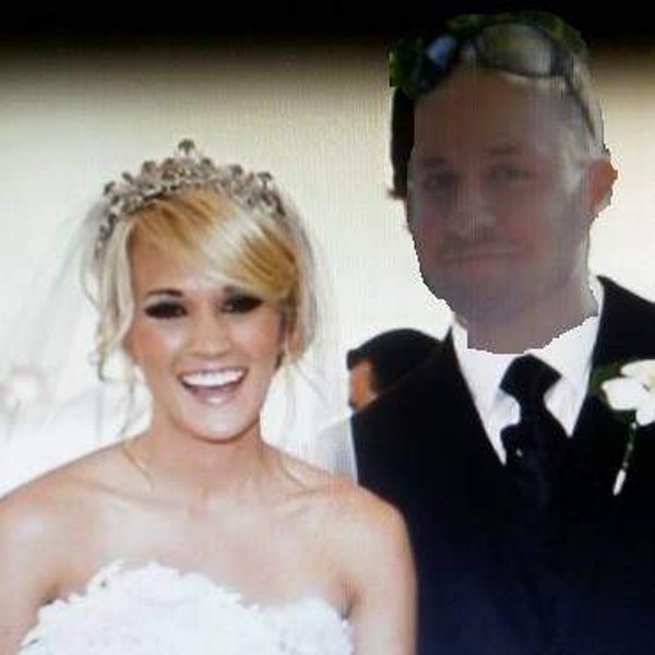 Harbour posted this photograph, in which he apparently Photoshopped his head onto a picture of American pop star Carrie Underwood, on his Facebook, according to Heavy.com. Photo: Rex Whitemire Harbour via Facebook
