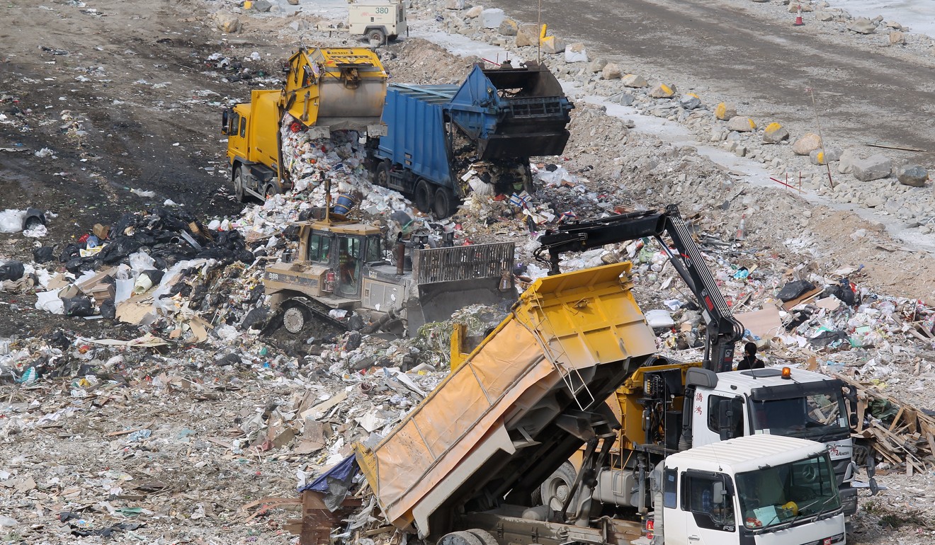 Non-inert construction waste such as bamboo, wood and other organic materials is sent to landfills. 