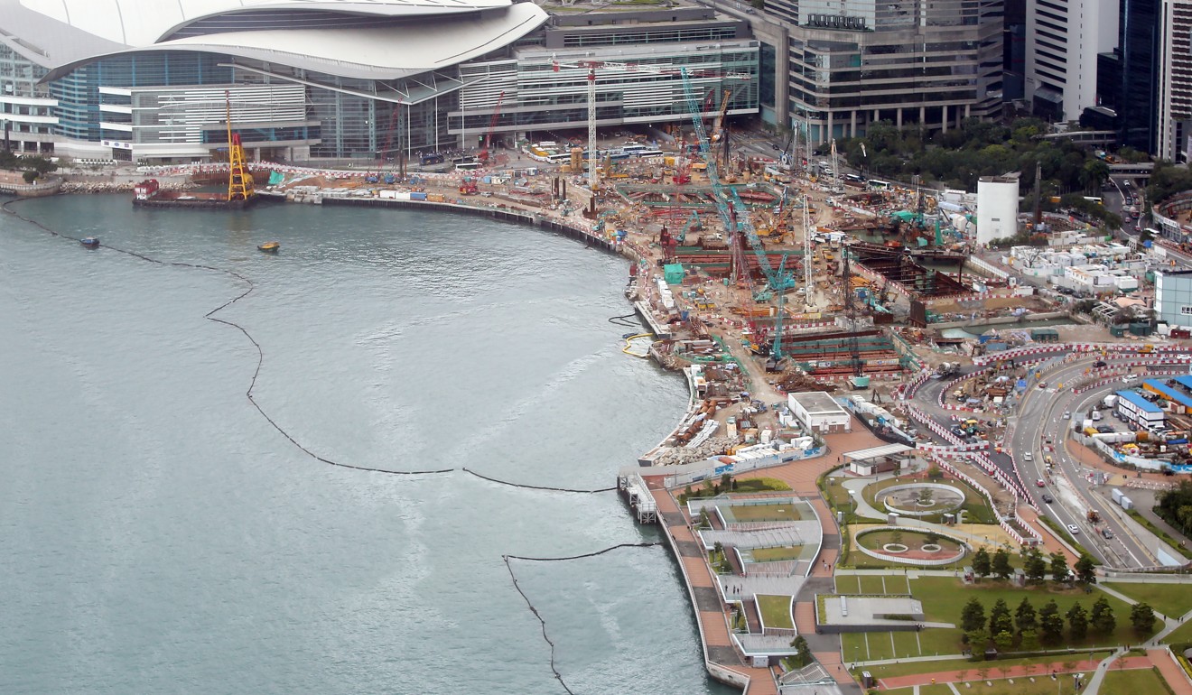 Hong Kong has a long history of reclamation, including at the Central harbourfront. Photo: Sam Tsang