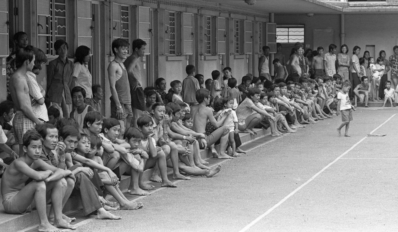 Vietnamese boatpeople at the Ma Tau Wai Girls’ Home in Kowloon, in June 1979. Photo: SCMP