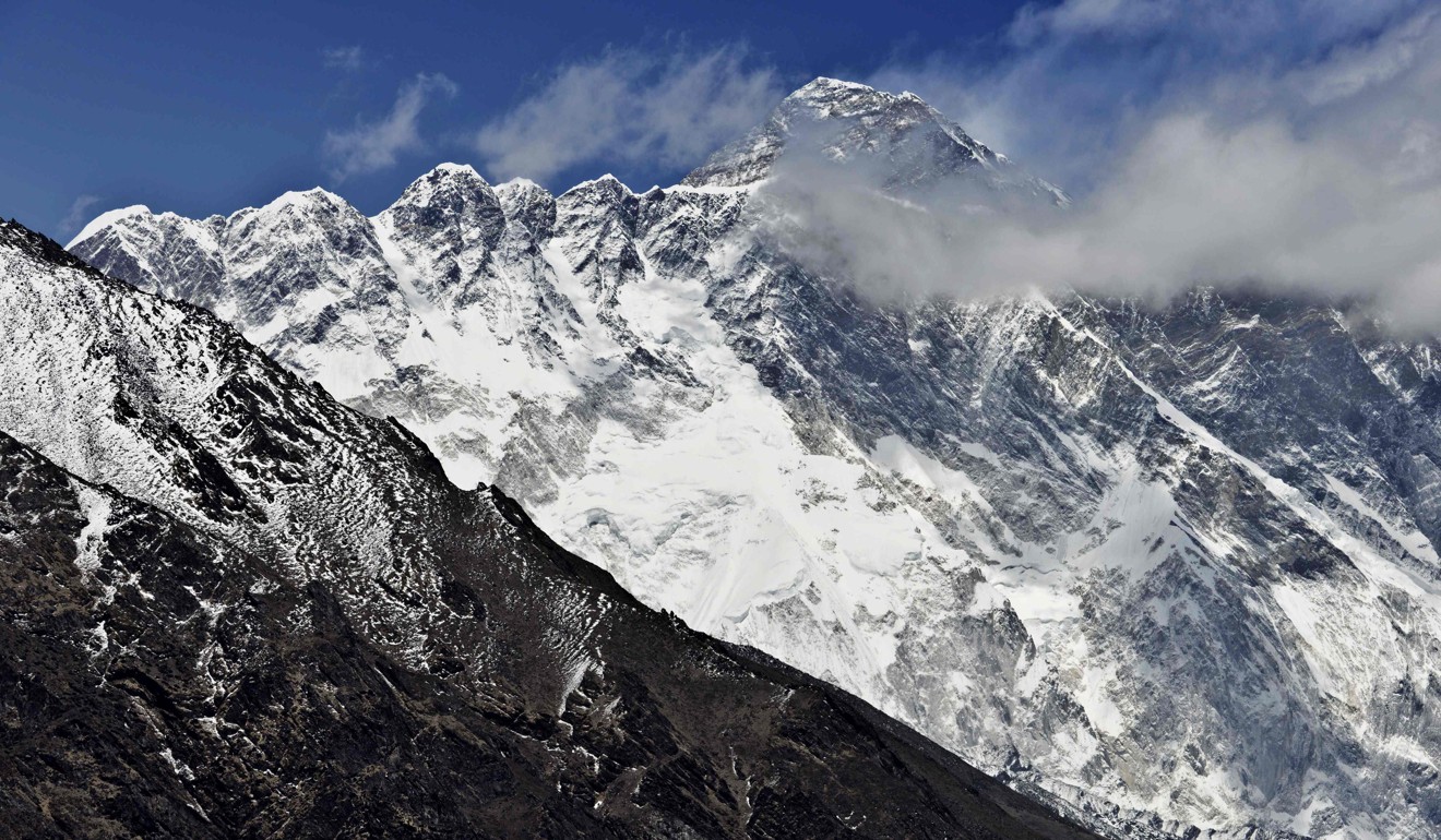 File photo of Mount Everest. Photo: AFP