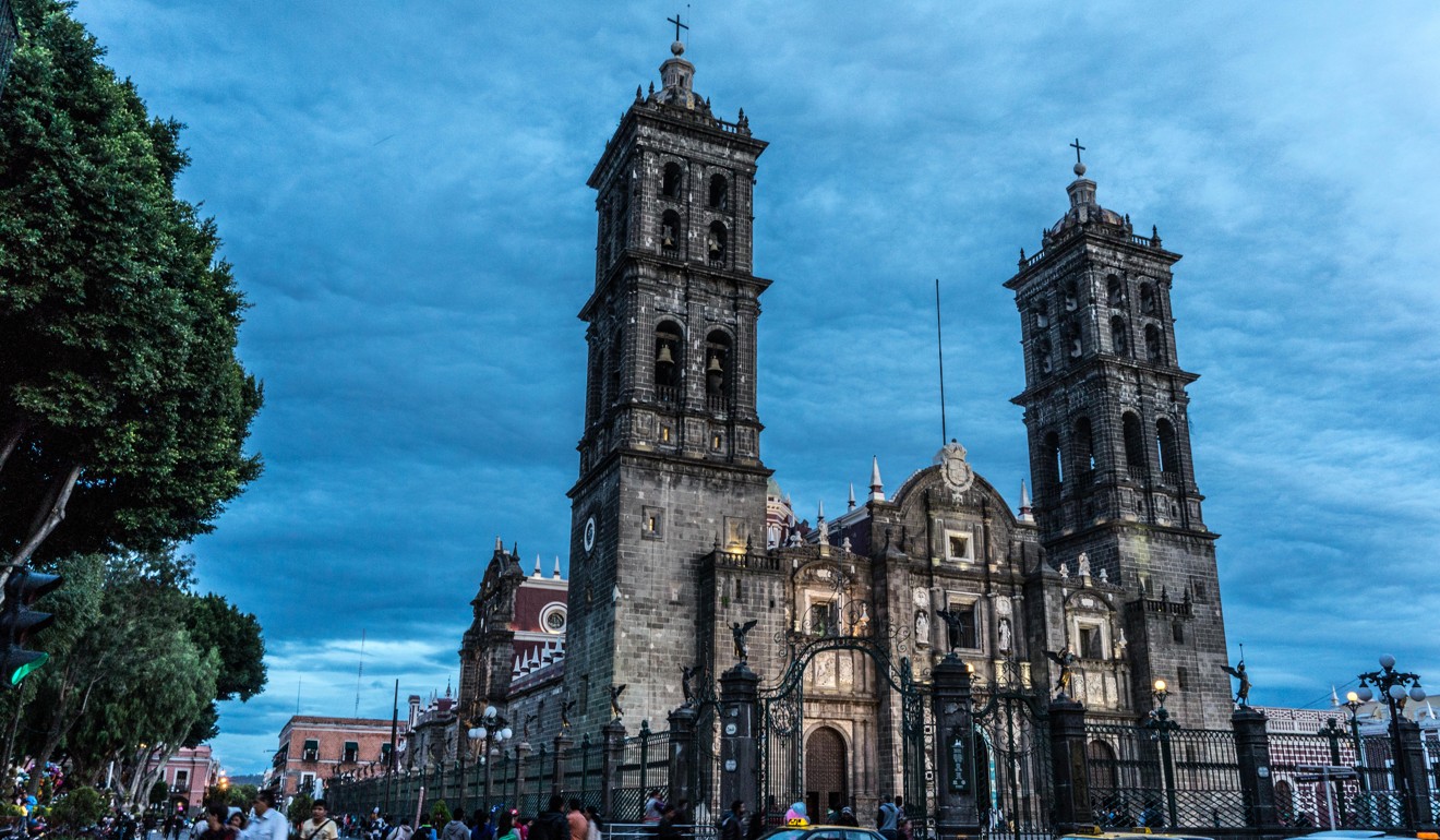 Puebla Cathedral is located in the city’s historic centre.