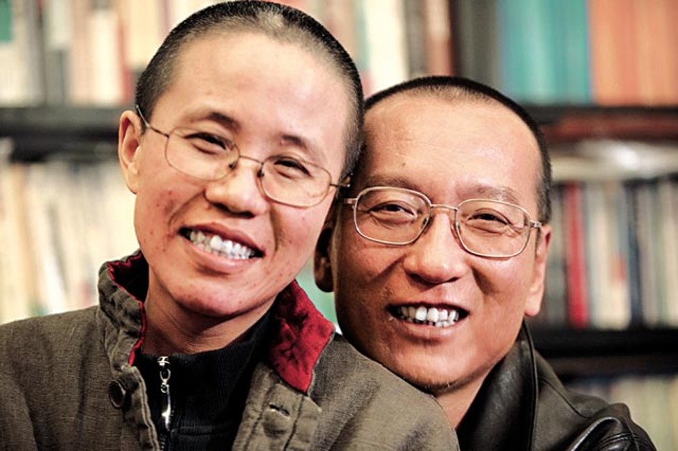 Liu Xia has been under house arrest since her husband, the late Liu Xiaobo, was awarded the Nobel Peace Prize. This undated photograph of the couple was released by their family in 2010. Photo: Reuters