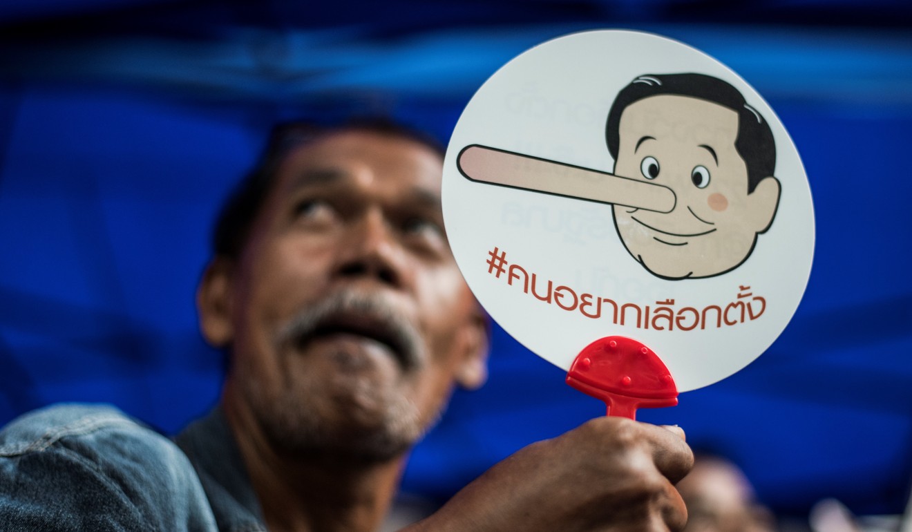 Thais have become tired of the junta’s promises for an election. Photo: AFP