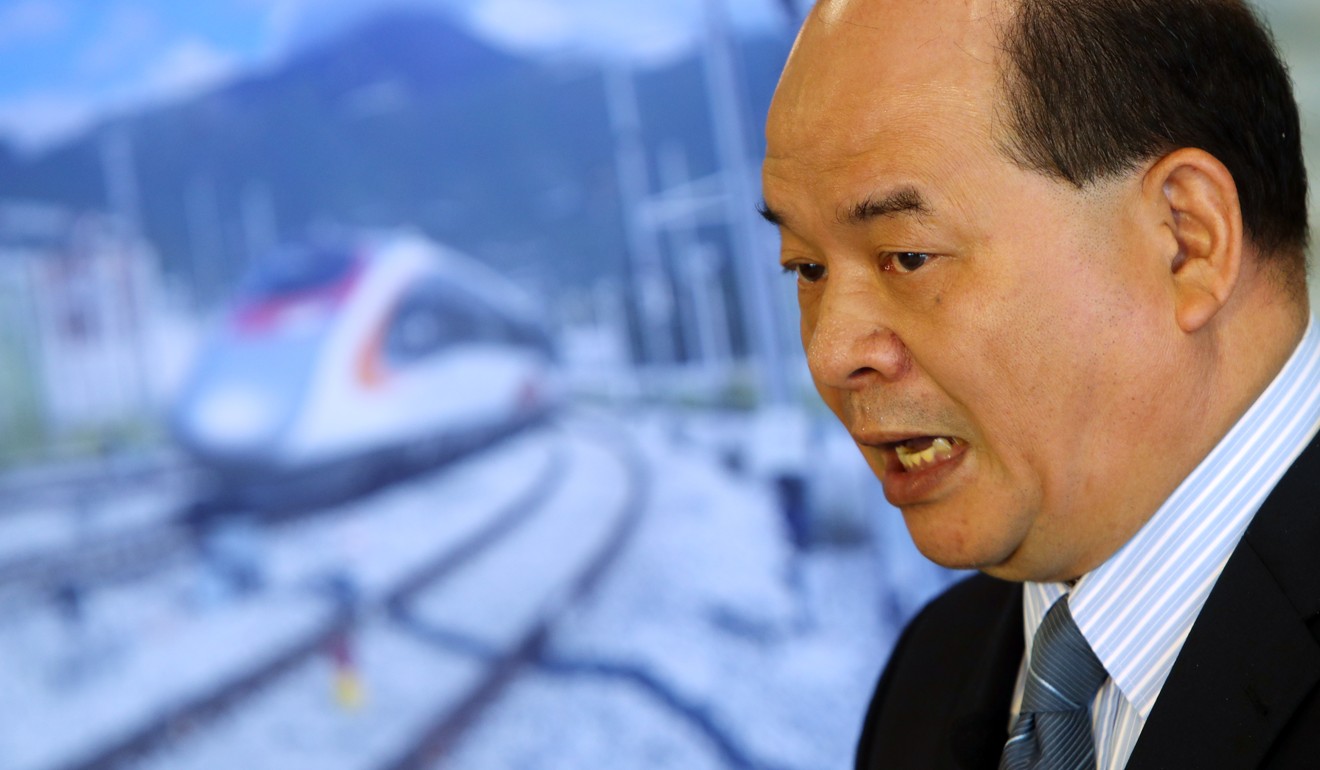 Li said the panel had concluded that the problem with the track was not part of a wider issue. Photo: Winson Wong