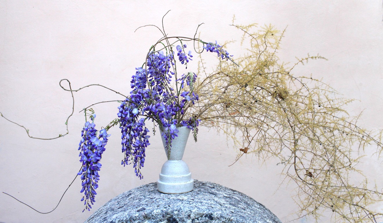 A floral arrangement by Sophia Moreno-Bunge.