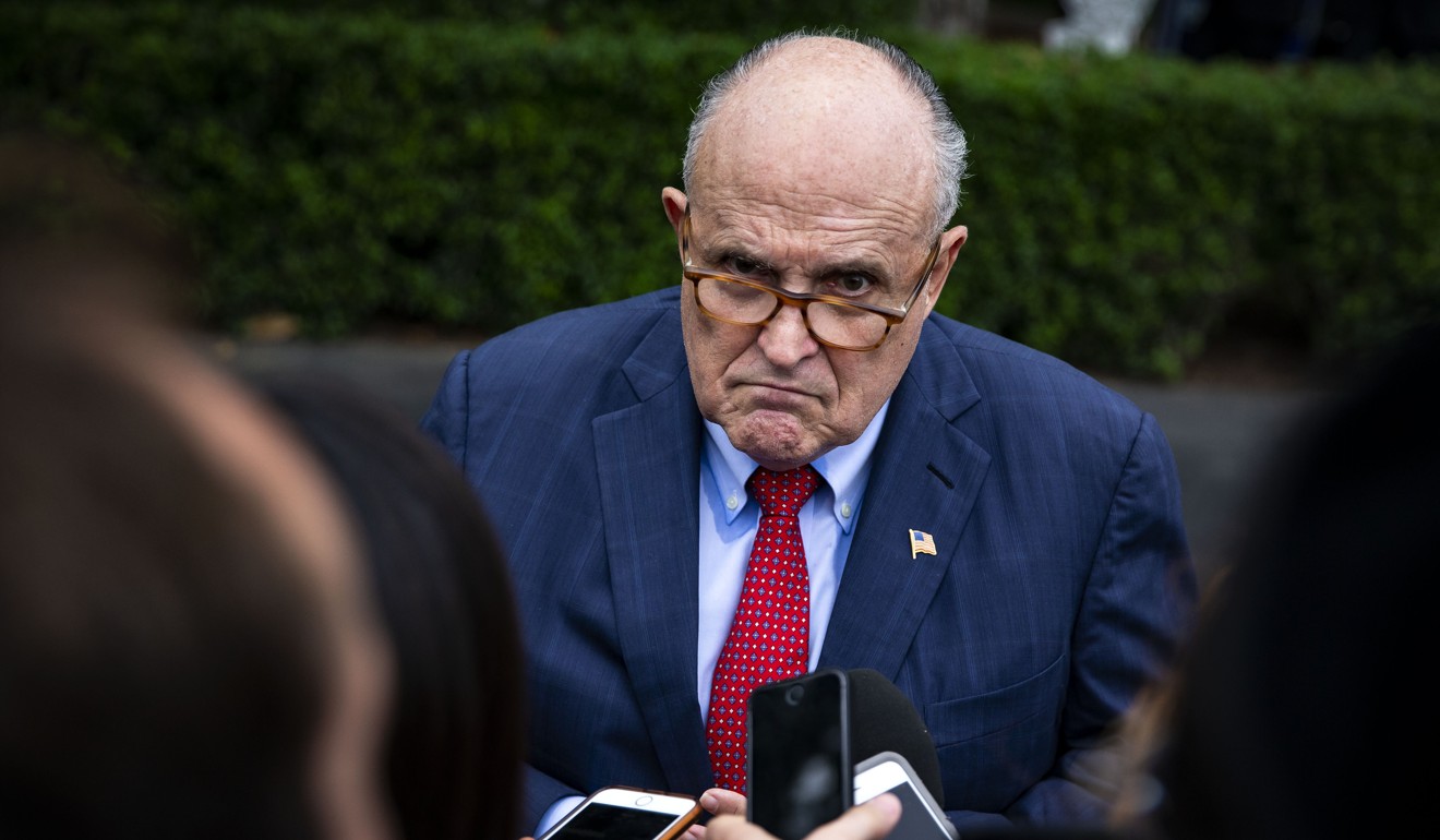 Rudy Giuliani, has admitted imputations of a supposed scandal at the heart of the Robert Mueller investigation amounted to a tactic to sway public opinion and limit the risk of the president being impeached. Photo: Bloomberg