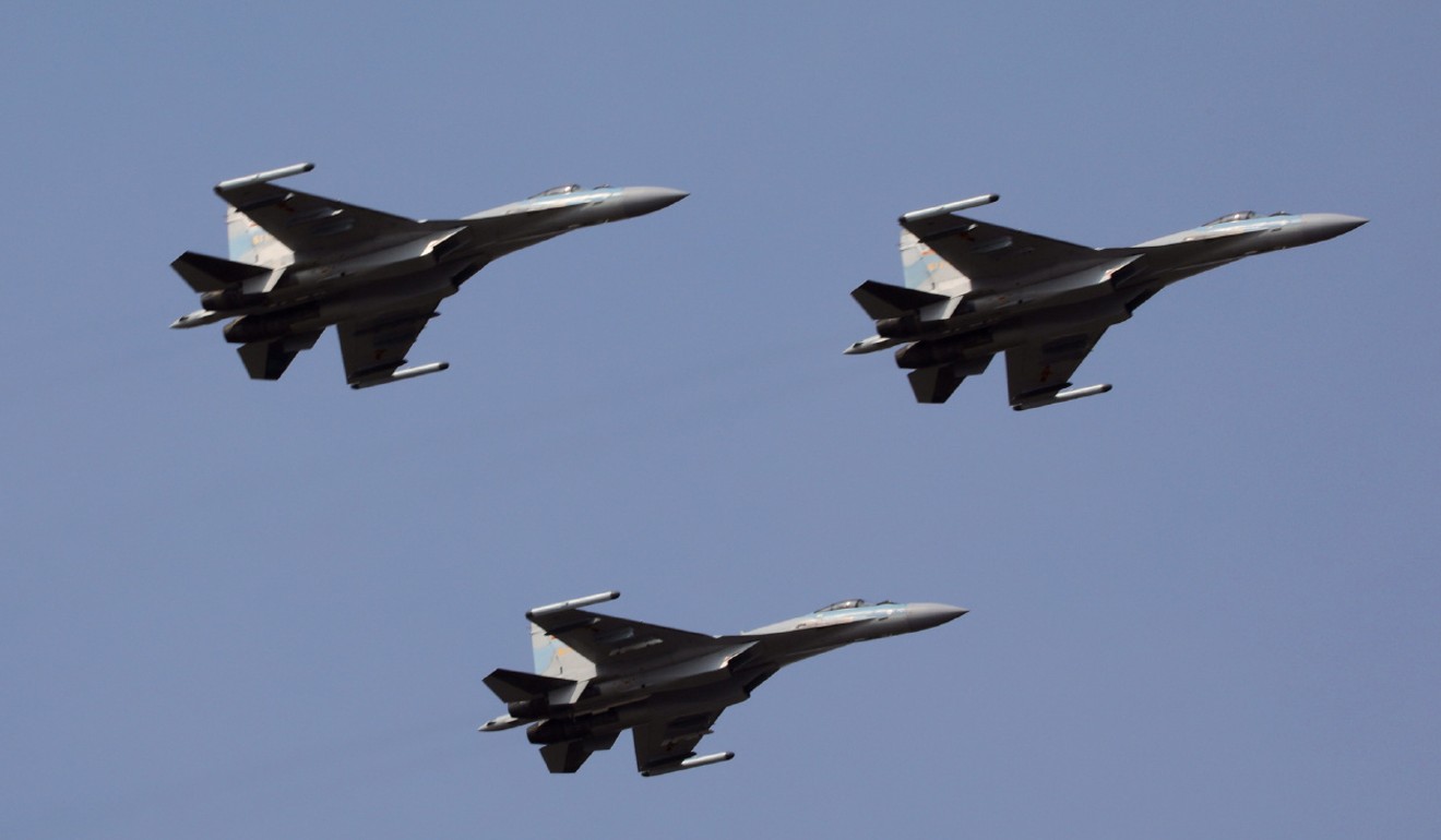 It is not common for fighter jets to be sent to escort a foreign leader’s plane when they are en route to a third country, an analyst says. Photo: Chinese Air Force