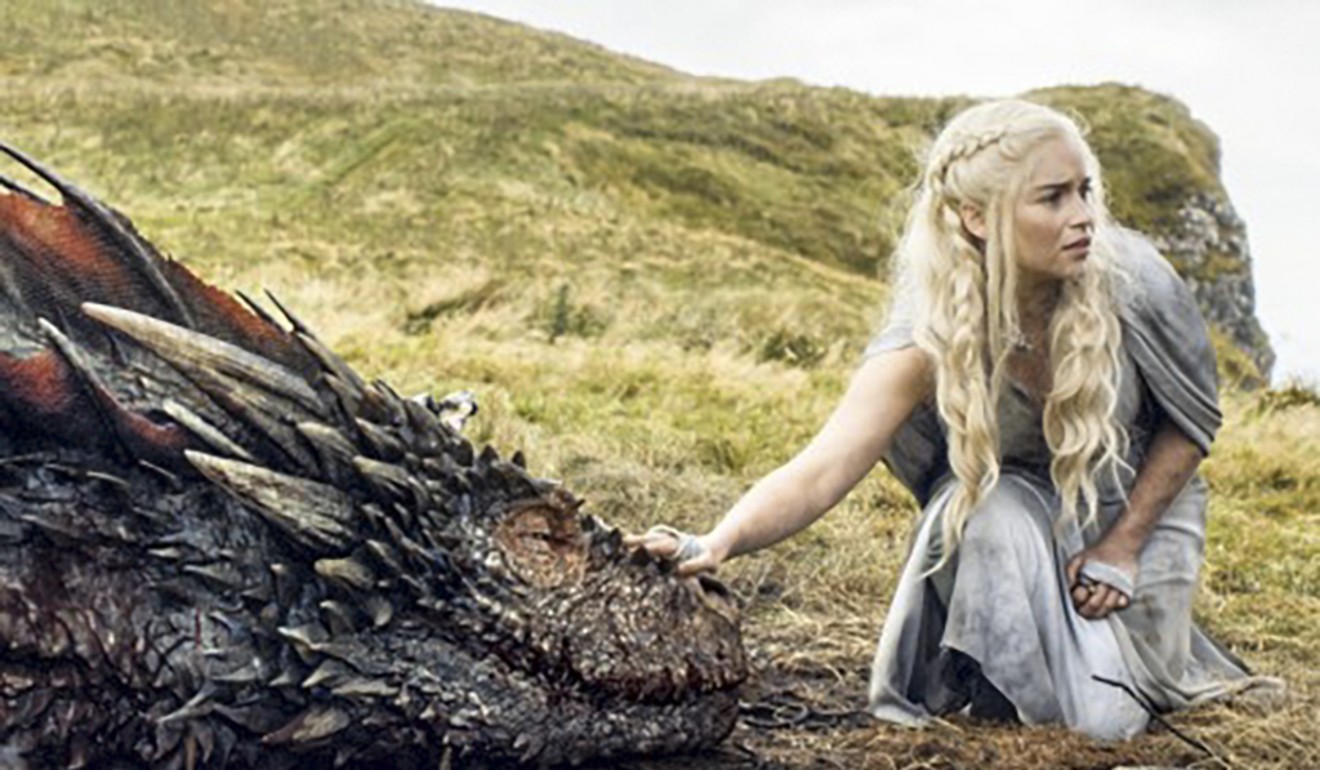 Emilia Clarke appears as Danaerys in a scene from HBO’s Game of Thrones. Photo: HBO via AP