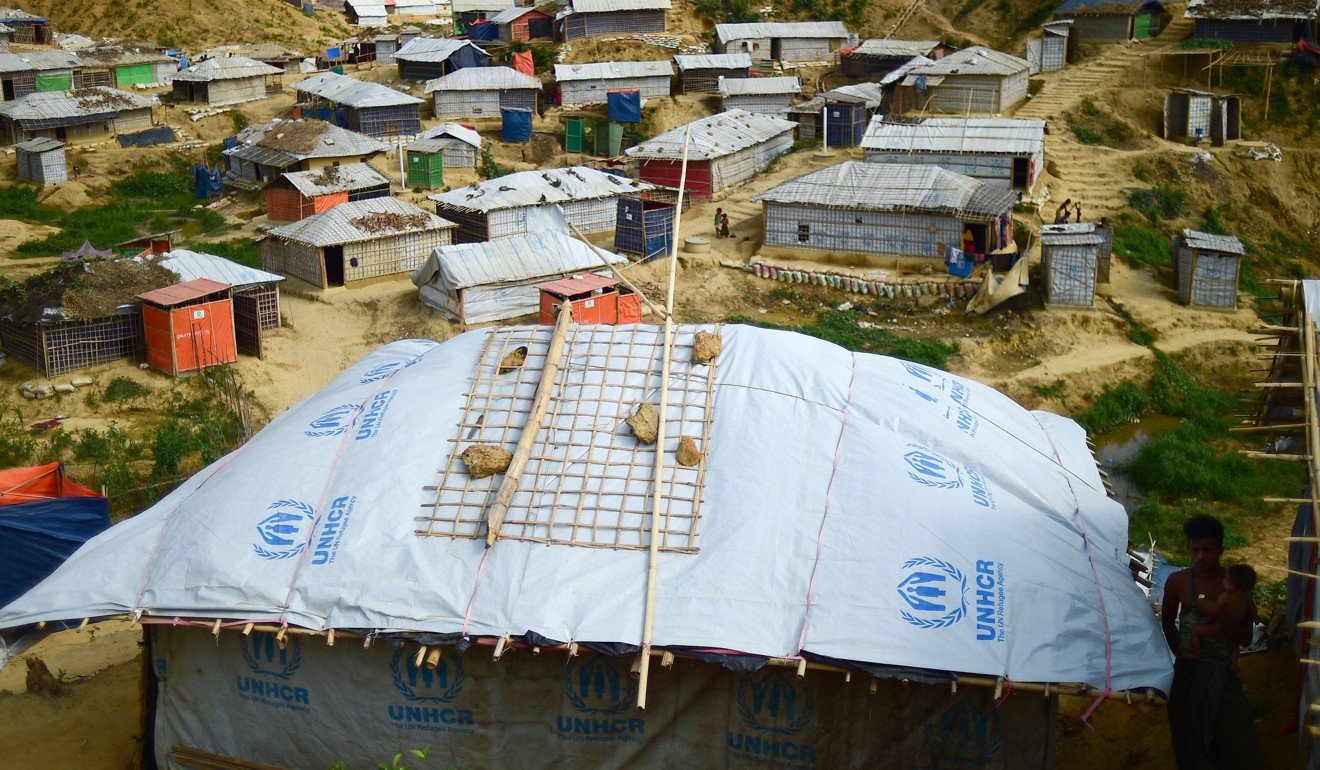 The Kutupalong refugee camp in Bangladesh in May. Photo: AFP