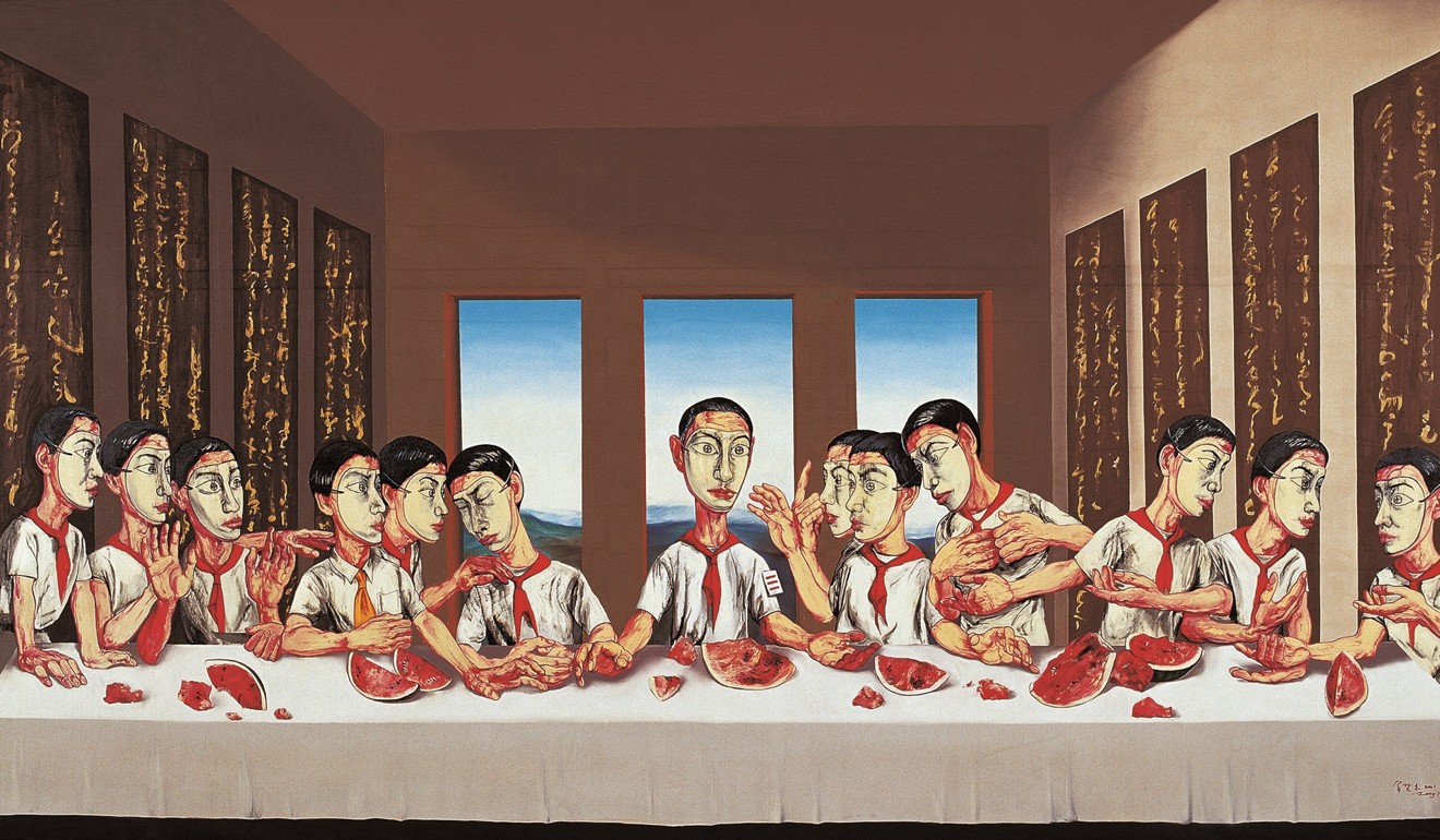 The Last Supper (2001) by Zeng Fanzhi.