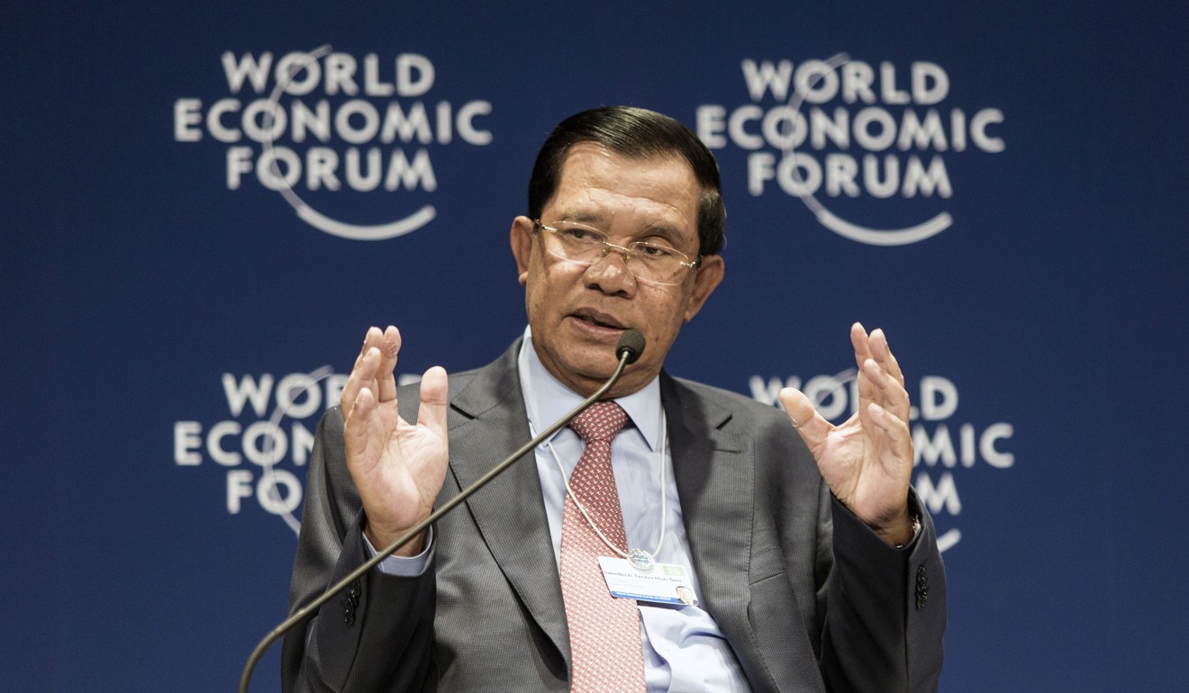 Cambodian Prime Minister Hun Sen. Photo: Bloomberg