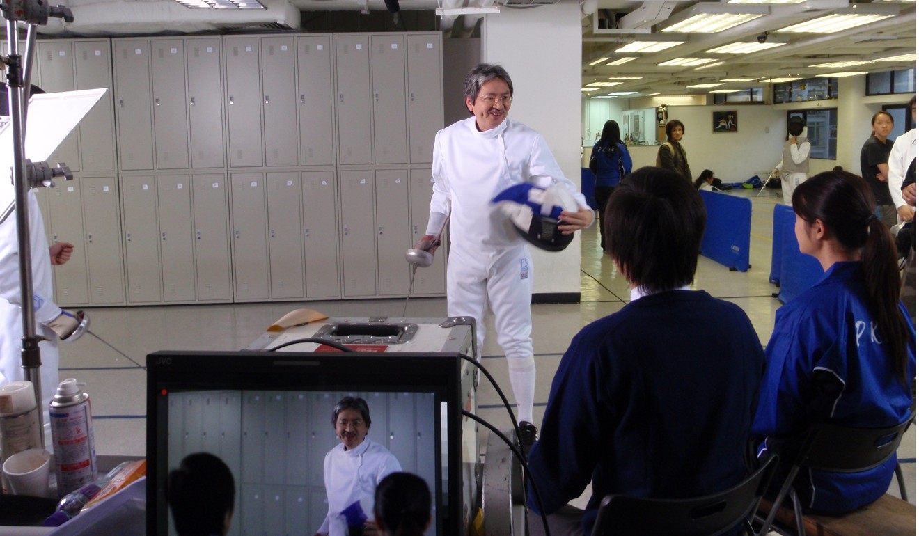John Tsang Chun-wah is a fencing enthusiast. Photo: SCMP