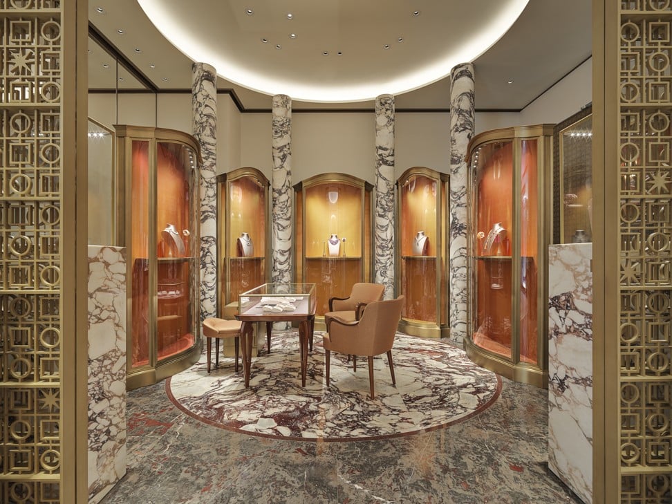 Bulgari's renovated flagship store in 