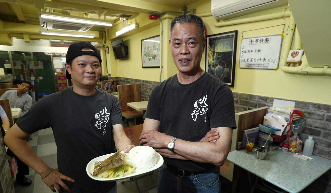 Kenneth Foo (left) and Chan Cheuk-ming have been nominated in the Lion Rock Entrepreneur category. Photo: Nora Tam