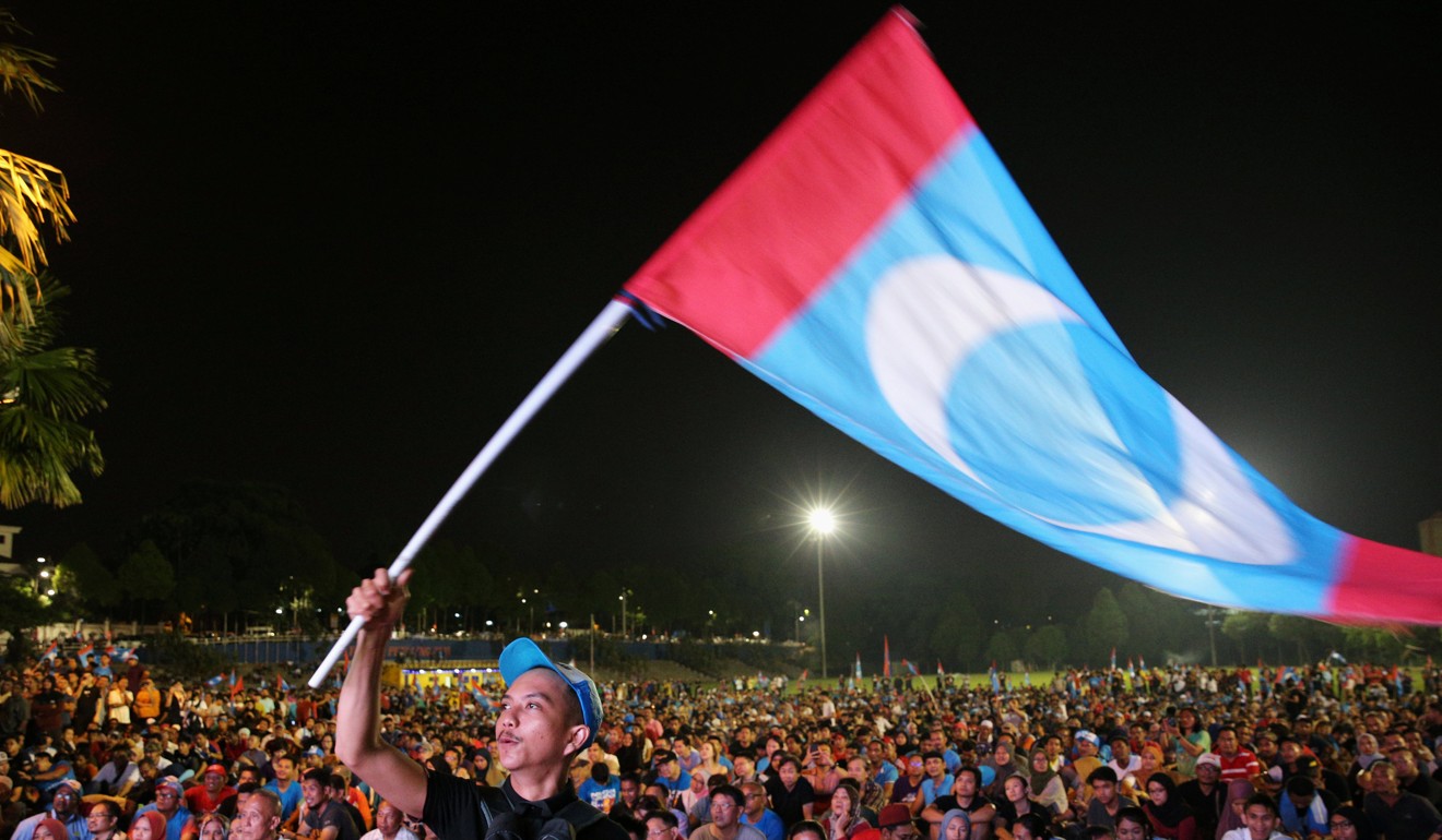 Supporters of Mahathir Mohamad celebrate his victory in the May 9 election. Photo: Reuters