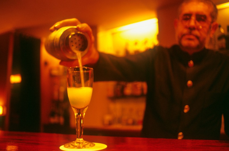 Storied cocktail bar Gimlet, opened by de las Muelas in 1979, in Barcelona, in Spain. Picture: Alamy