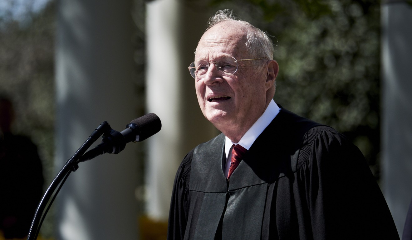 Supreme Court Justice Anthony Kennedy (pictured on April 10) announced his impending resignation this week, creating concerns about the future of abortion in America. Photo: T.J. Kirkpatrick/Bloomberg