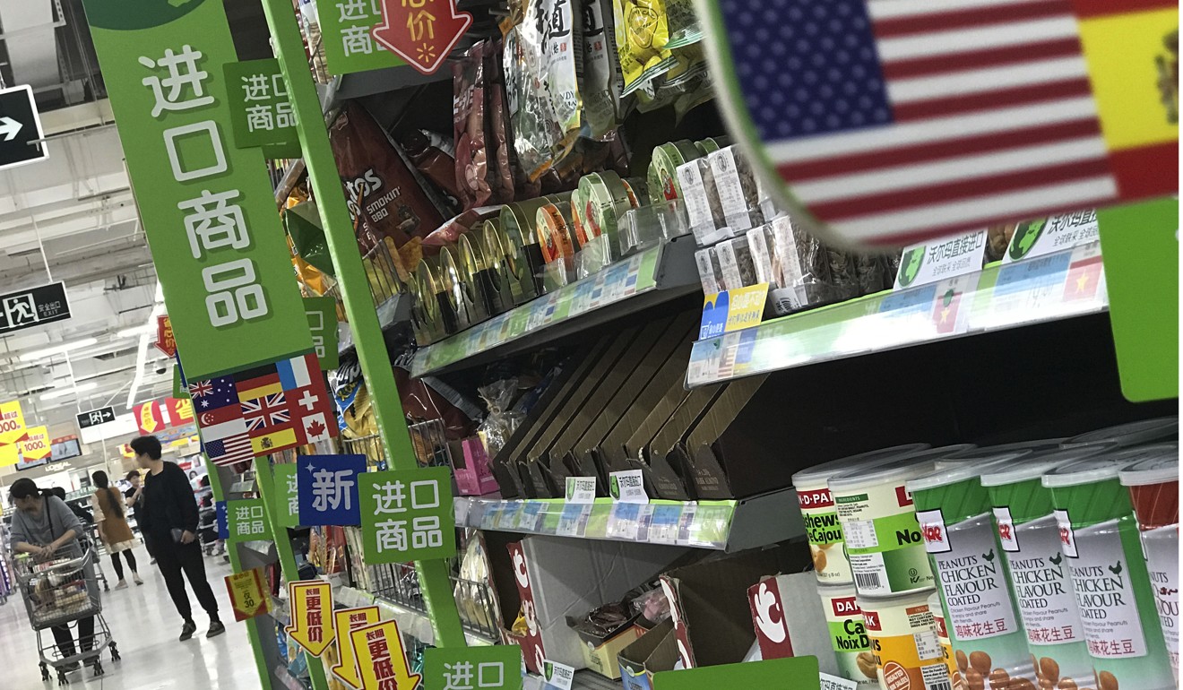 China and the US have threatened to impose further tariffs on each other’s goods on July 6. Photo: AP