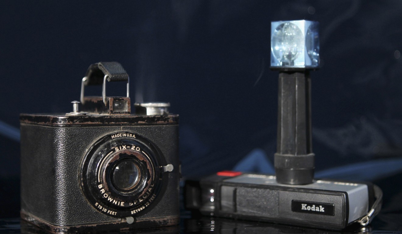 The Brownie Special Six-20 (left) and the Pocket Instamatic 20 were two of Kodak’s most successful products. Photo: Reuters