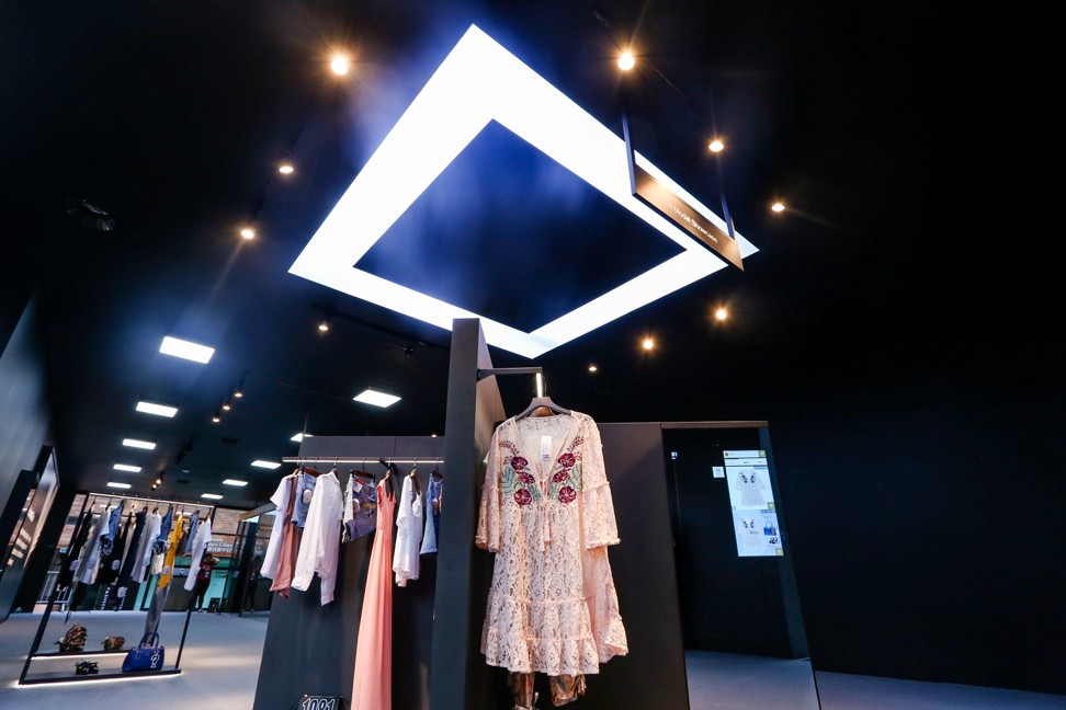 Guess is incorporating Alibaba’s FashionAI technology to provide an elevated shopping experience for its customers with the use of artificial intelligence and smart mirrors. Photo: Handout