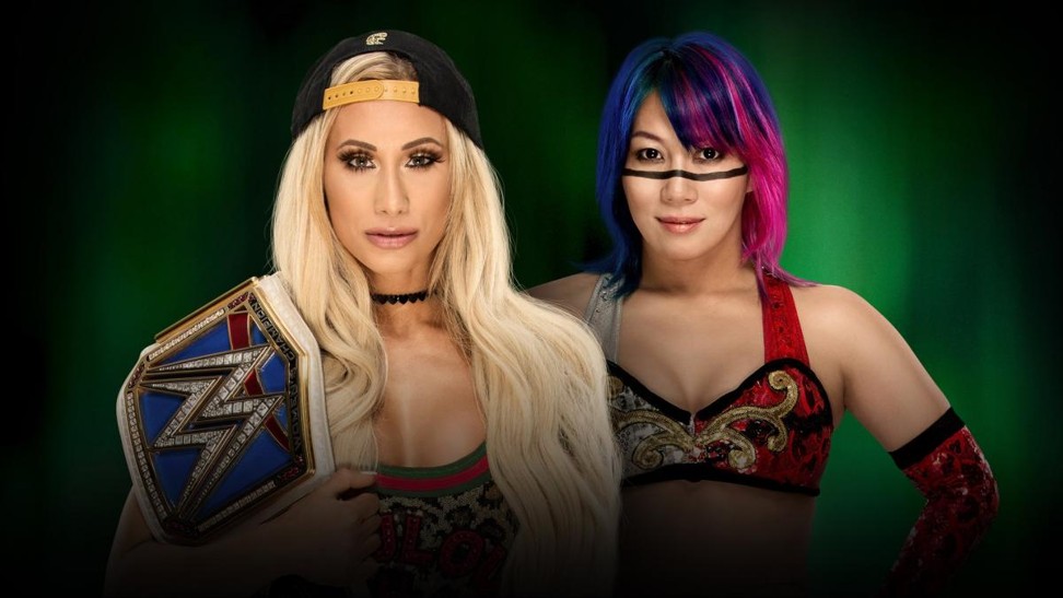 Carmella will defend her SmackDown women's title against Asuka in a rematch from Money in the Bank. Photo: WWE
