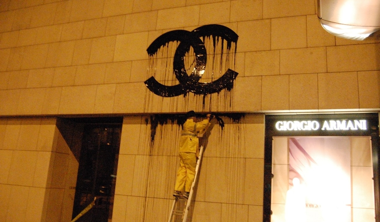 French graffiti artist, whose dripping Louis Vuitton and Chanel logos ...