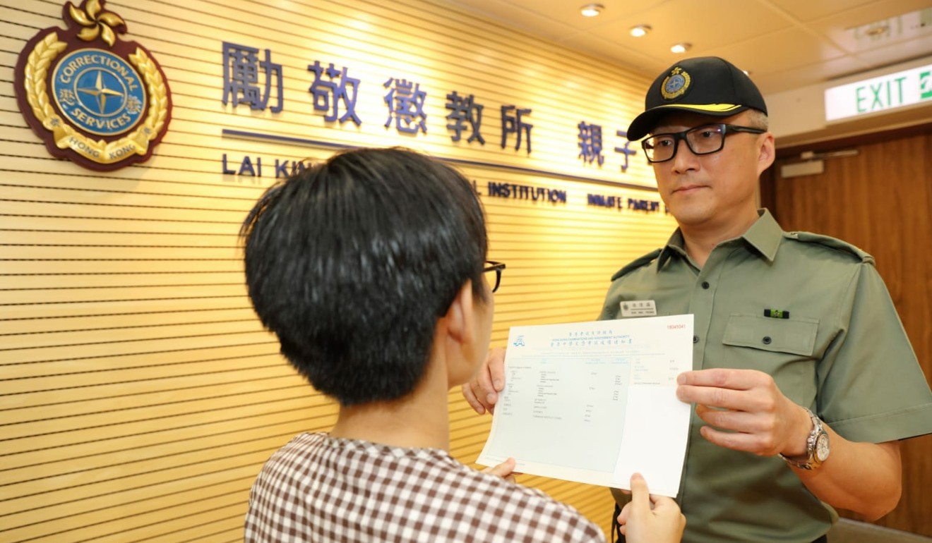 Ah Fan, in prison for drug trafficking, got the best DSE results ever for a female inmate. Photo: Handout