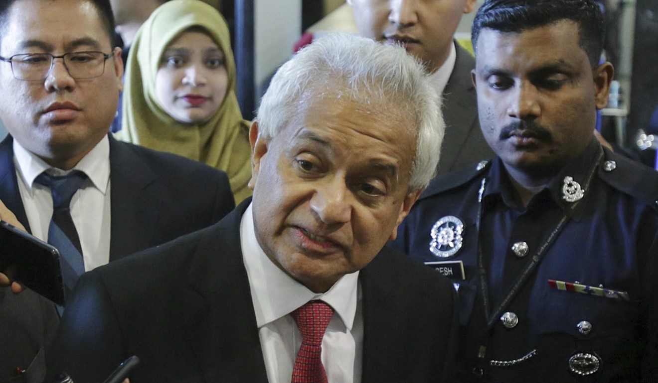 Tommy Thomas, the newly appointed attorney general of Malaysia, speaks on June 6, his first day of work. Thomas will handle prosecution of the 1MDB case. Photo: AP